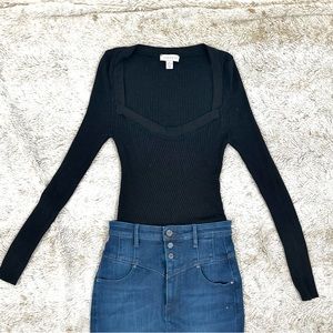 Topshop Fitted Lightweight Sweater